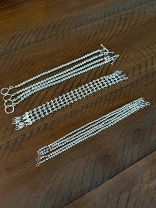 Pulseritas de Bolita, Plata .925