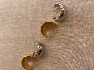 Textured Dome Hoops